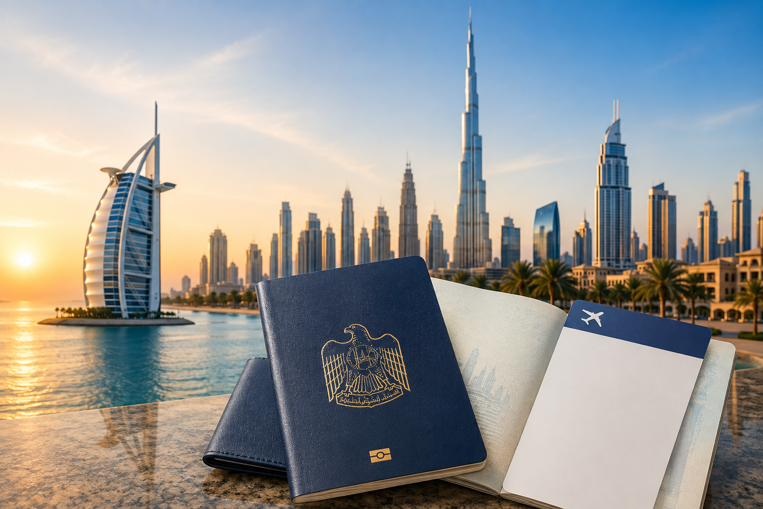 Passport and official travel documents
